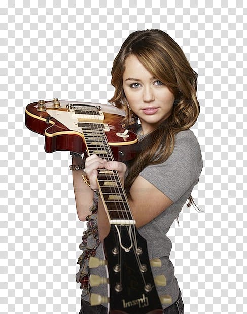 Miley Cyrus Bass guitar Guitarist Virtuoso, psd免抠 transparent background PNG clipart