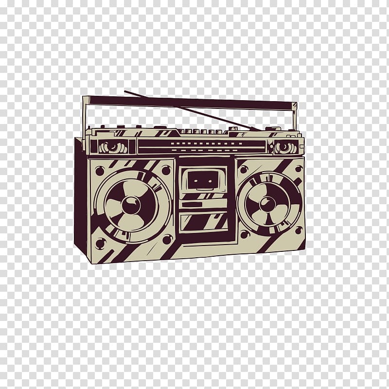 Poster Concert Music, radio transparent background PNG clipart