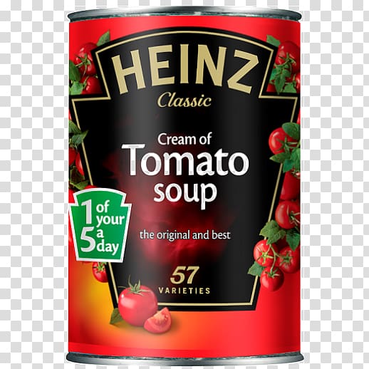 Tomato soup H. J. Heinz Company Minestrone Lentil soup, tomato soup transparent background PNG clipart