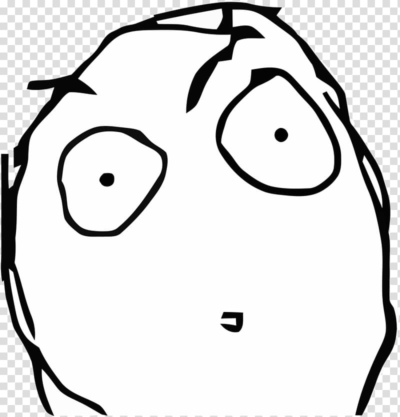 Rage comic Drawing Internet meme Trollface, Face transparent background PNG  clipart