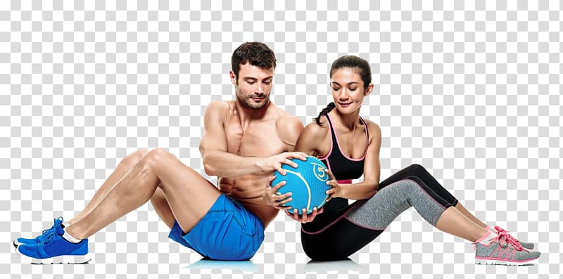 Physical exercise Physical fitness Yoga Personal trainer Fitness Centre, Men and women fitness transparent background PNG clipart