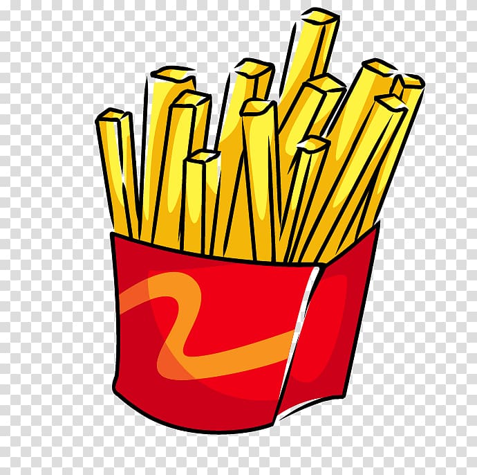 transparent french fries