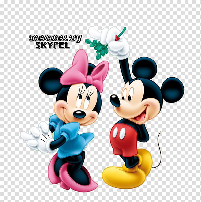 Mickey Mouse Minnie Mouse Wall decal Bedroom , mickey mouse transparent background PNG clipart