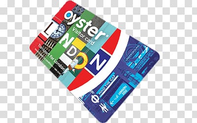 Oyster visitor card, Visitor Oyster Card transparent background PNG clipart