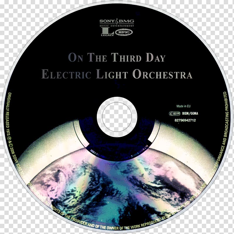Compact disc All Over the World: The Very Best of Electric Light Orchestra Album On the Third Day, Day Of Music transparent background PNG clipart