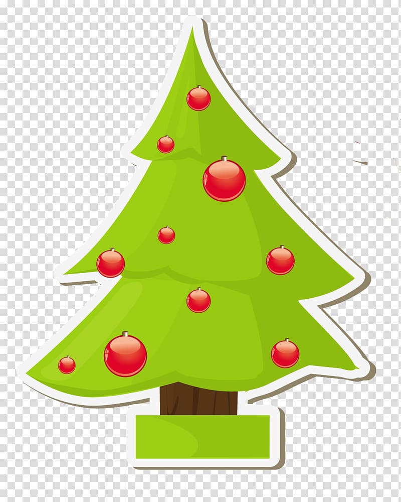 Christmas tree Santa Claus Drawing , christmas tree transparent background PNG clipart