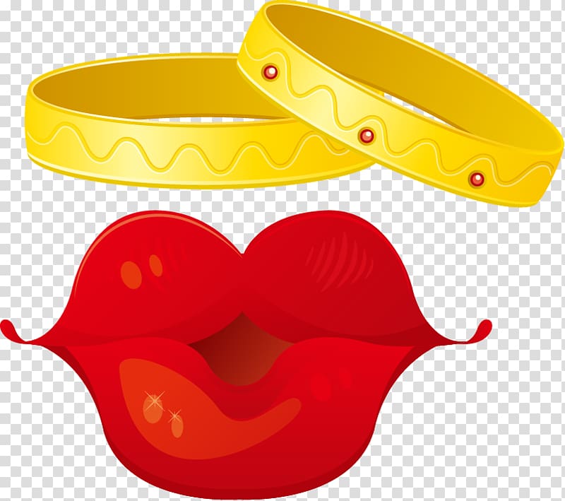 ArtWorks Icon, Love Valentine\'s Day kiss the ring material transparent background PNG clipart