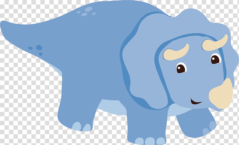 African elephant Indian elephant Blue, Blue elephant transparent background PNG clipart