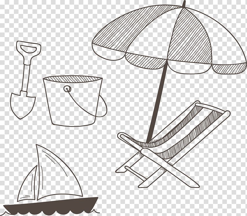 Umbrella Euclidean , Hand painted sun umbrella transparent background PNG clipart