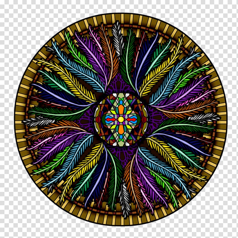Artist Work of art Stained glass, hollow mandala transparent background PNG clipart