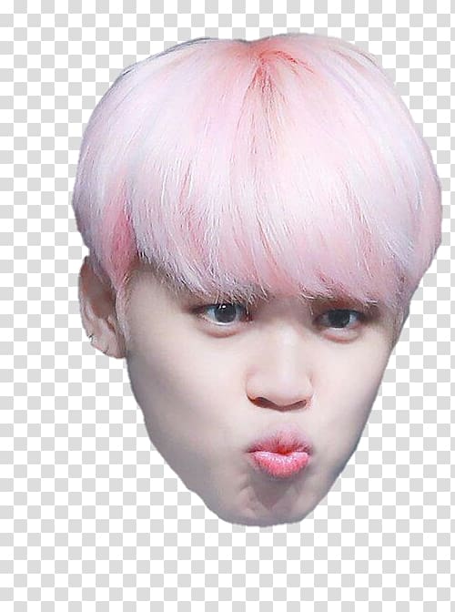 BTS Nose Hair coloring Face, Bts STICKER transparent background PNG clipart