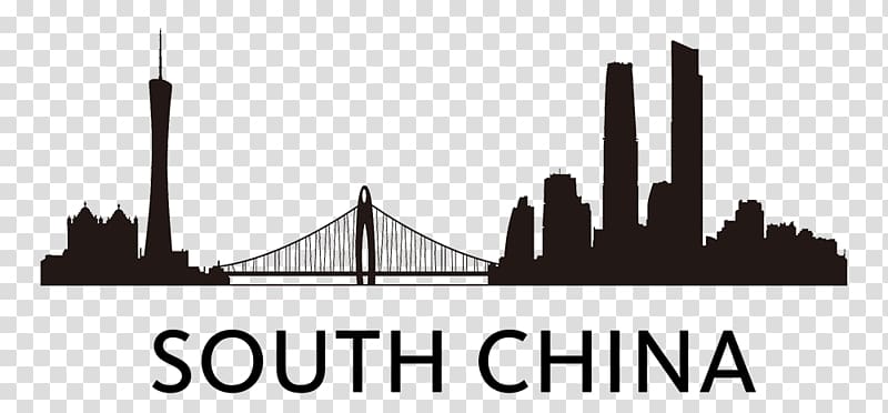 Skyline Silhouette Logo MIra Design Black, china town transparent background PNG clipart