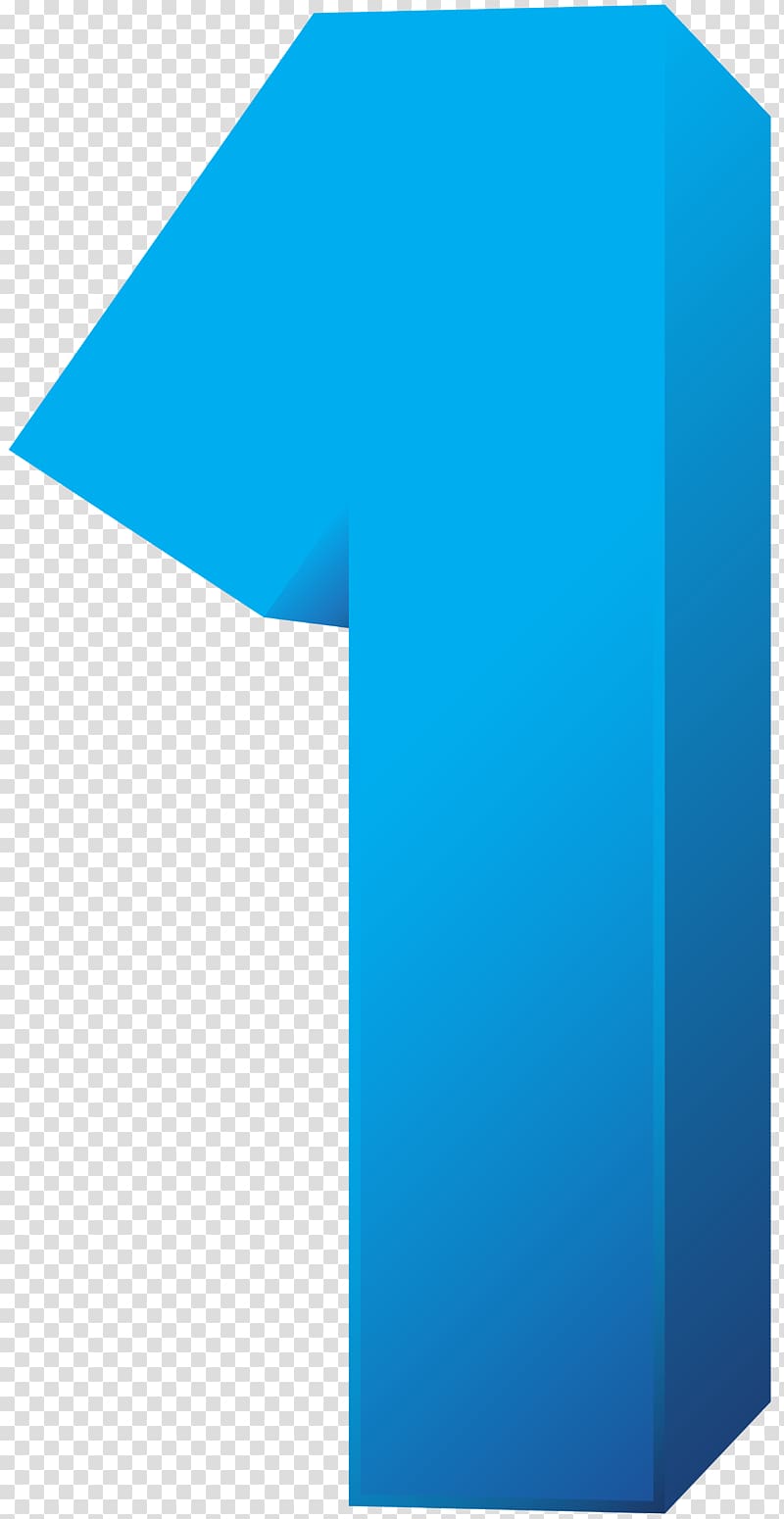 blue number 1 illustration, Brand Blue Pattern, Blue Number One transparent background PNG clipart
