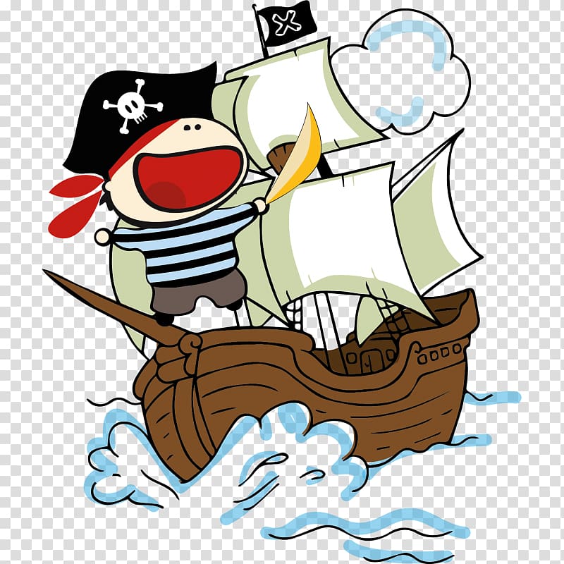 Piracy Child Naval boarding Valladolid Treasure Island, pirate parrot transparent background PNG clipart
