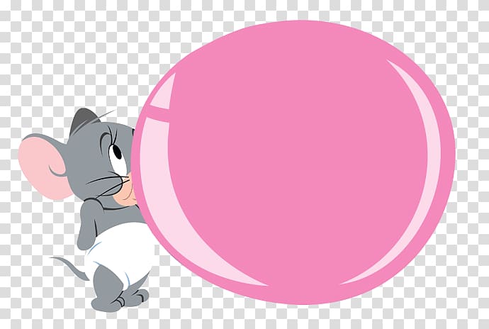 Chewing gum Bubble gum Nibbles Jerry Mouse, chewing gum transparent background PNG clipart