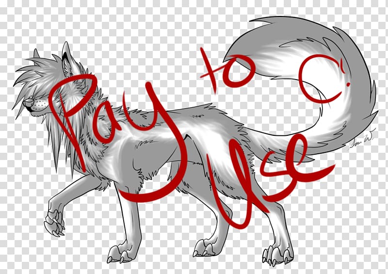 Line art Canidae Dog Sketch, Dog Like Mammal transparent background PNG clipart