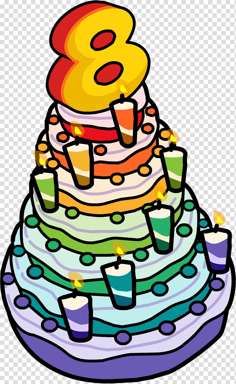 Club Penguin Birthday cake Wedding cake Cupcake Anniversary, happy anniversary romantic transparent background PNG clipart