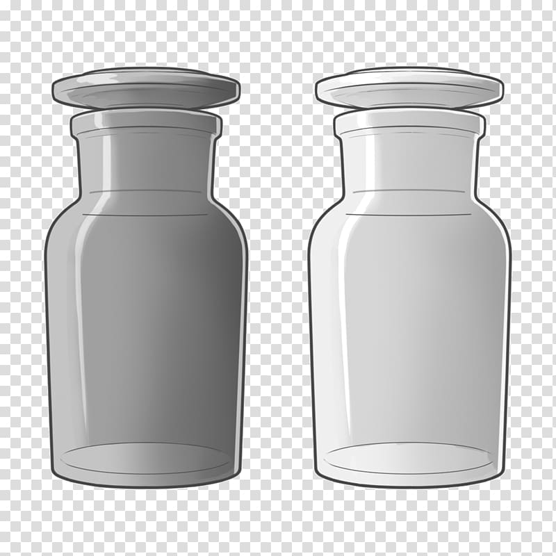 Glass bottle Salt and pepper shakers Transparency and translucency, Medicine transparent background PNG clipart