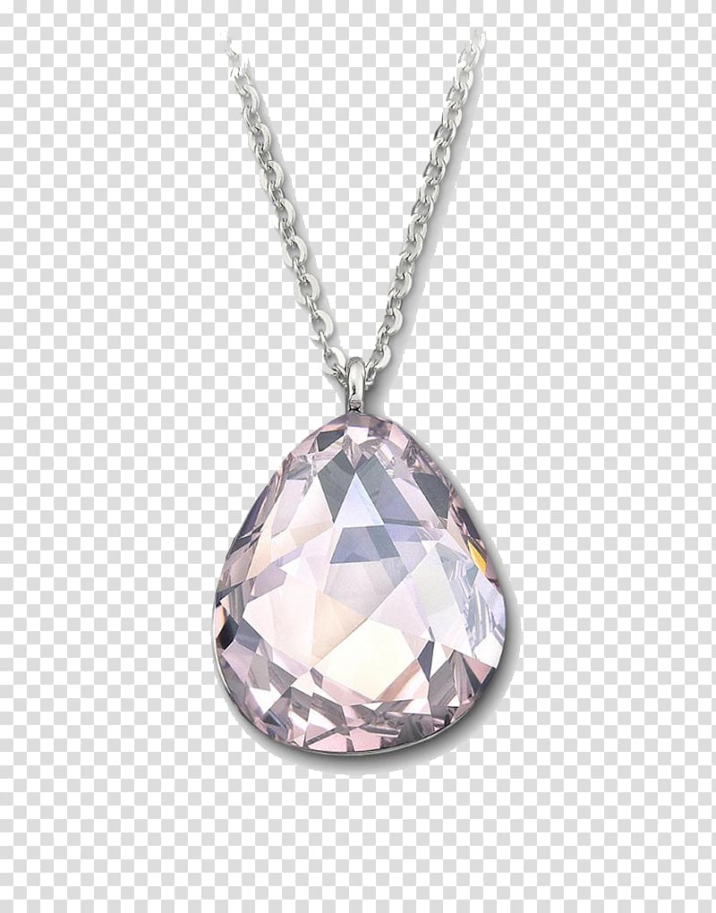 Earring Swarovski AG Pendant Jewellery Necklace, Creative necklace transparent background PNG clipart