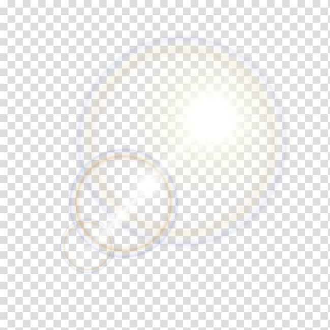 sunlight illustration, Light White Circle, Light effect transparent background PNG clipart