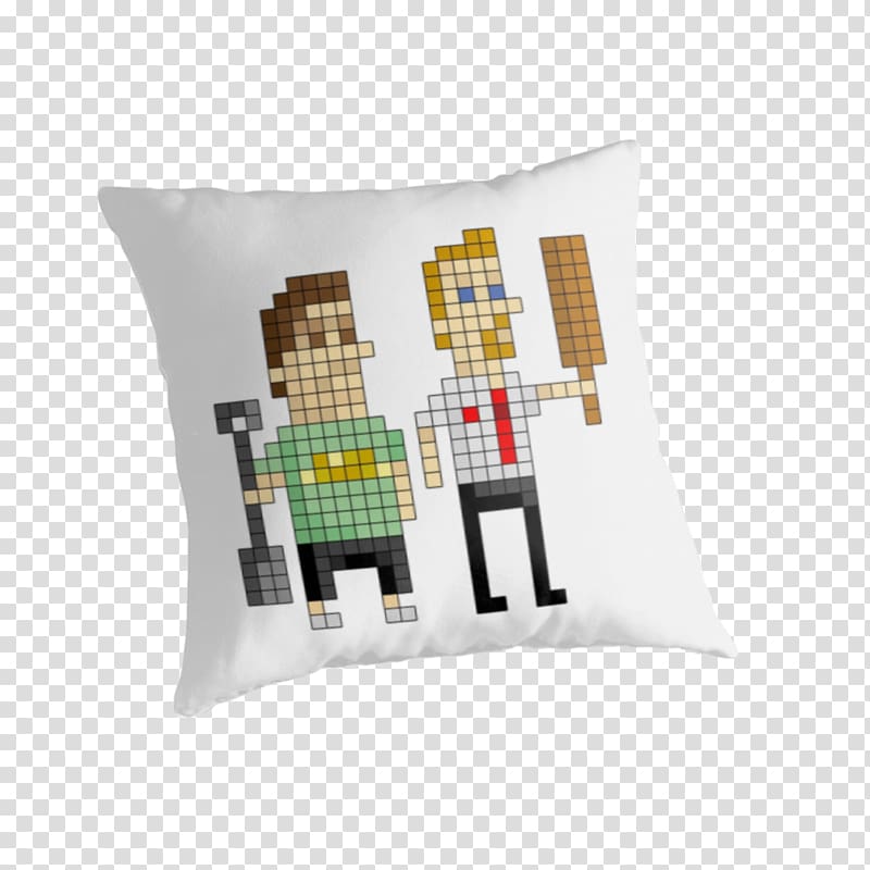 Pillow Cushion Rectangle Textile, Shaun Of The Dead transparent background PNG clipart