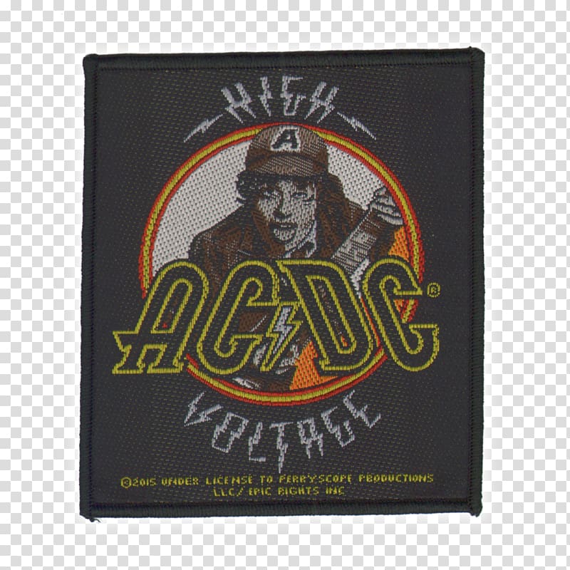 High Voltage AC/DC For Those About to Rock We Salute You Music Back in Black, high voltage transparent background PNG clipart