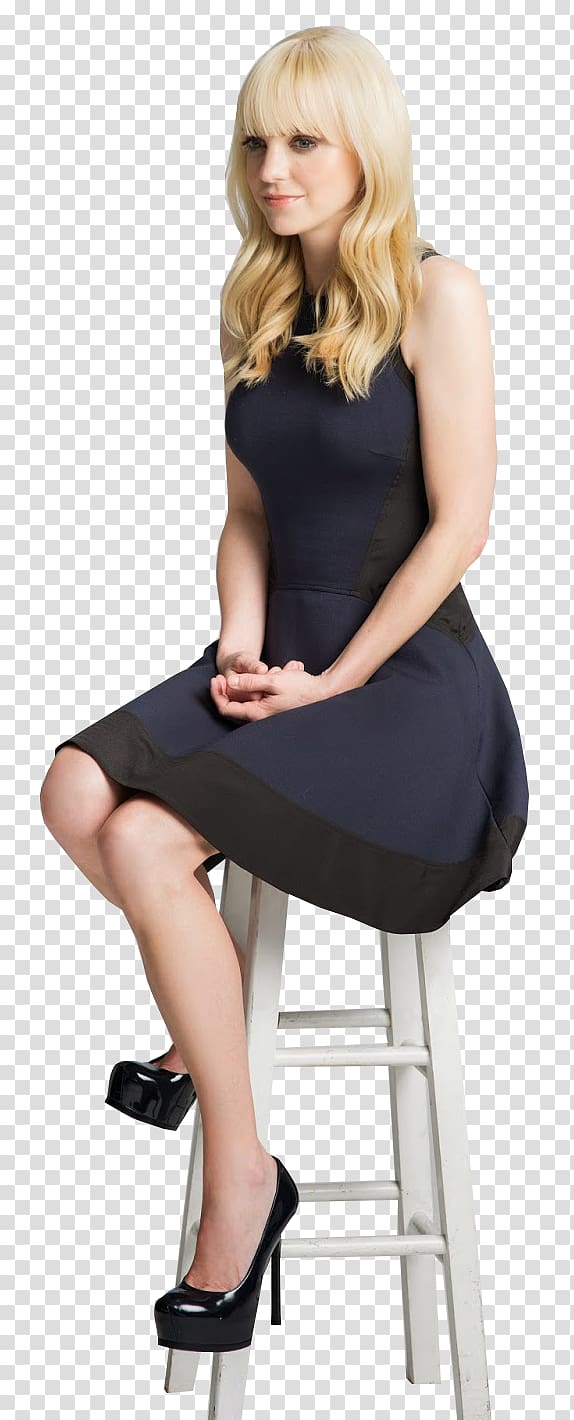 Anna Faris Chair Model Human leg Sitting, anna transparent background PNG clipart