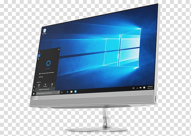 Lenovo IdeaCentre 520 All-in-One Computer F0D1001SUS Desktop Computers Lenovo IdeaCentre 520 All-in-One Computer F0D1001SUS, Computer transparent background PNG clipart