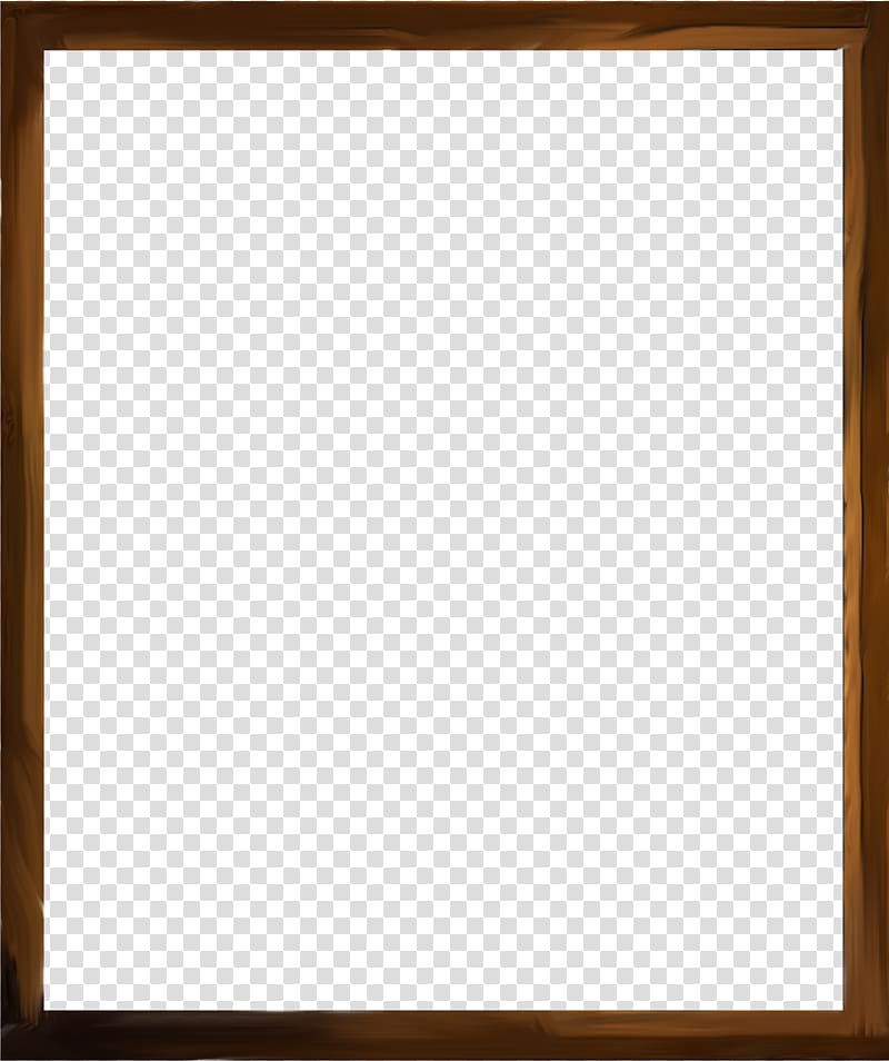 rectangular brown instant frame, Square frame Text Chessboard Wood stain, Brown Frame transparent background PNG clipart