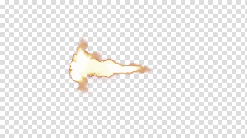 yellow flame illustration, Small Muzzle Flash transparent background PNG clipart