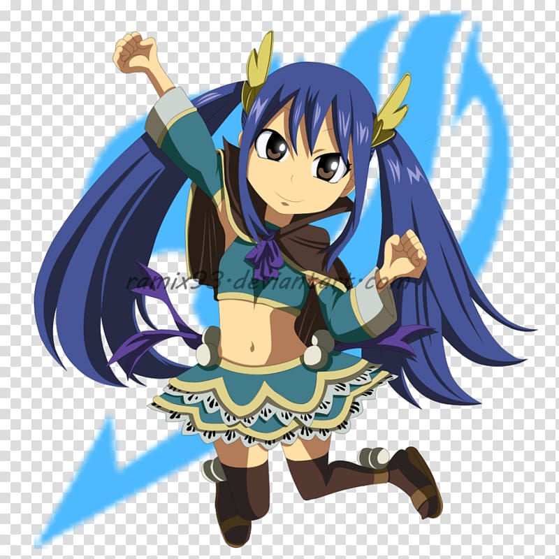 Wendy Marvell Erza Scarlet Fairy Tail Chibi Anime, fairy tail transparent background PNG clipart