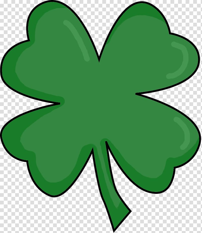 Four-leaf clover , Clover Background transparent background PNG clipart