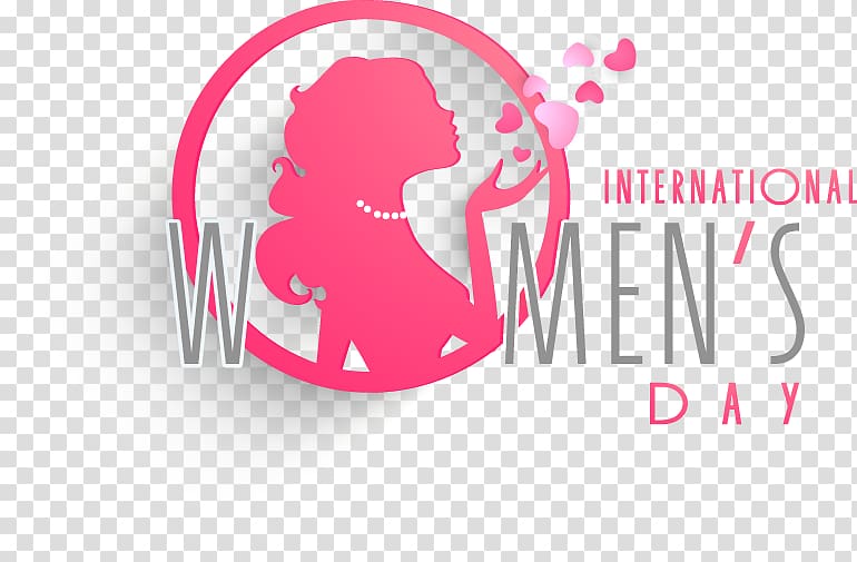 International Womens Day Woman Poster Illustration, Women\'s Day element transparent background PNG clipart