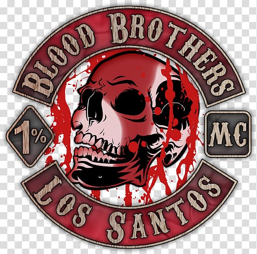 Motorcycle club Grand Theft Auto V Embroidered patch Colors, bikers against bullying transparent background PNG clipart