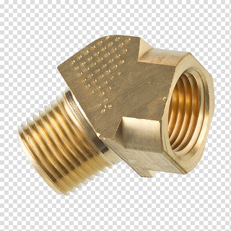 Brass Piping and plumbing fitting Street elbow National pipe thread, Brass transparent background PNG clipart