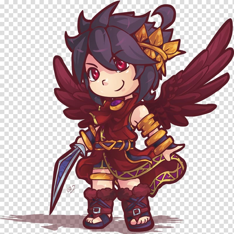 Kid Icarus: Uprising Super Smash Bros. Brawl Pit Wii, disjoint transparent background PNG clipart