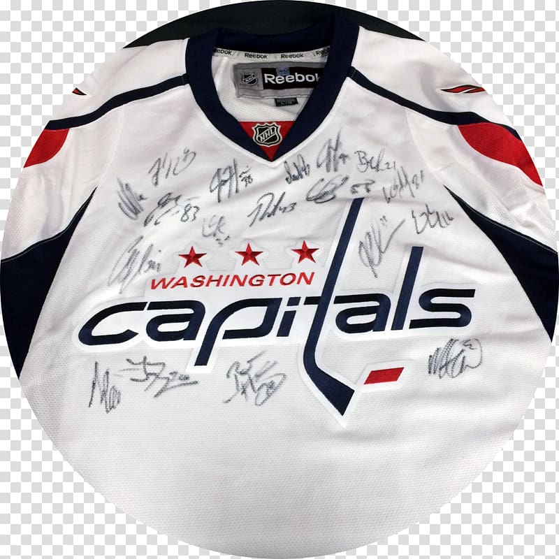 Jersey Washington Capitals T-shirt National Hockey League Sleeve, T-shirt transparent background PNG clipart