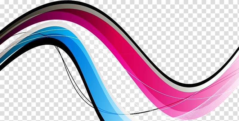 multicolored curved line , Color Software, Abstract color line transparent background PNG clipart
