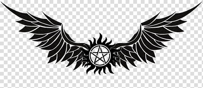 Dean Winchester Castiel Art Tattoo Demonic possession, Aum transparent background PNG clipart