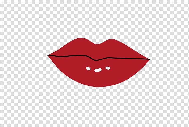 red lips illustration, Text Red Illustration, Lips transparent background PNG clipart
