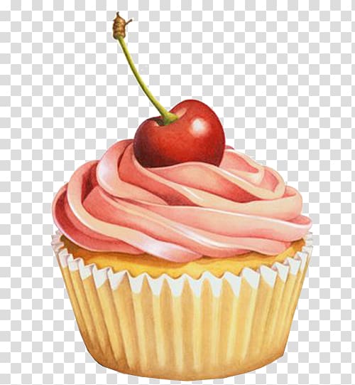 Cupcakes & Muffins Red velvet cake Frosting & Icing Madeleine, others transparent background PNG clipart