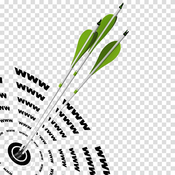 Arrow Archery Darts, Creative Internet darts transparent background PNG clipart