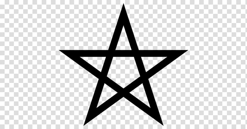 Early Middle Ages Pentagram Symbol Pentacle, symbol transparent background PNG clipart