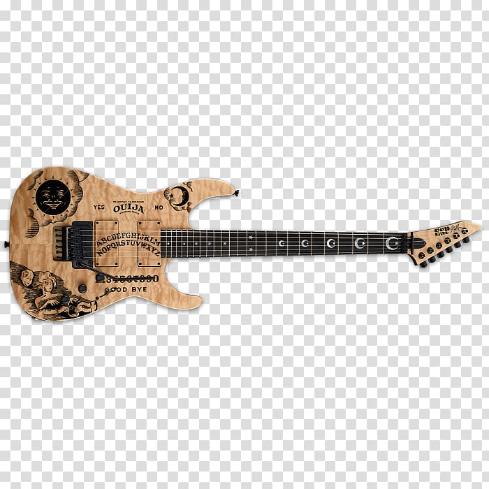 ESP Kirk Hammett ESP Guitars Bass guitar Electric guitar, Bass Guitar transparent background PNG clipart