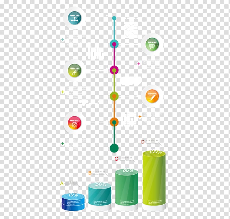 Euclidean Analytics, Cylindrical business analytics transparent background PNG clipart
