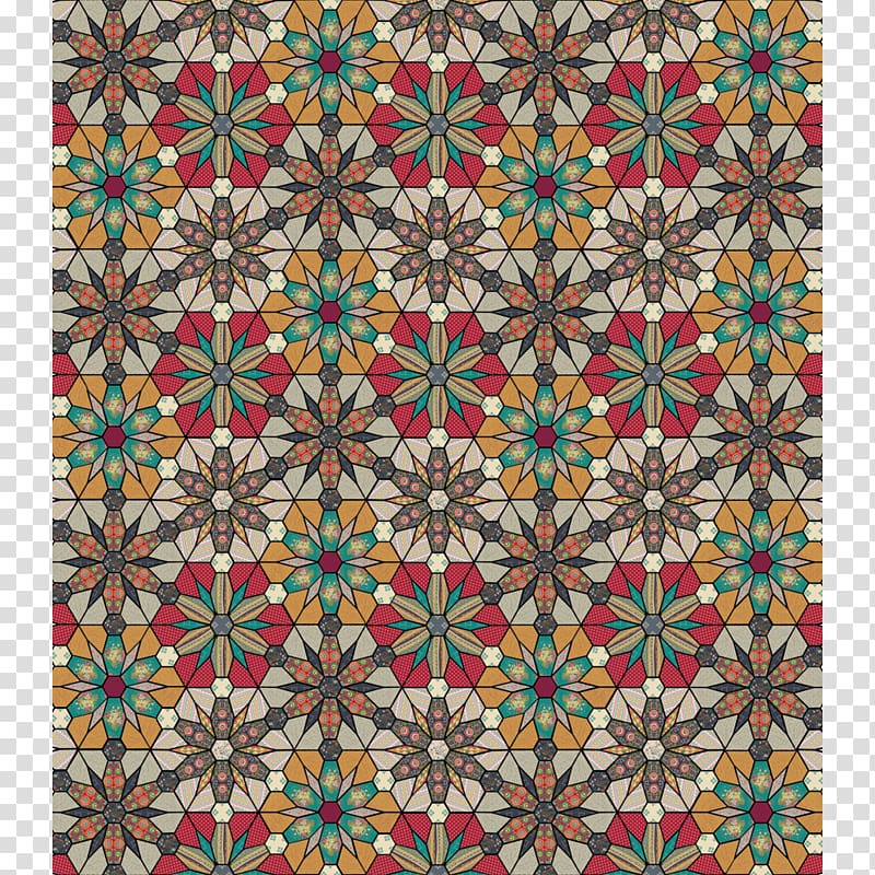 Quilting Textile Paper Pattern, design transparent background PNG clipart