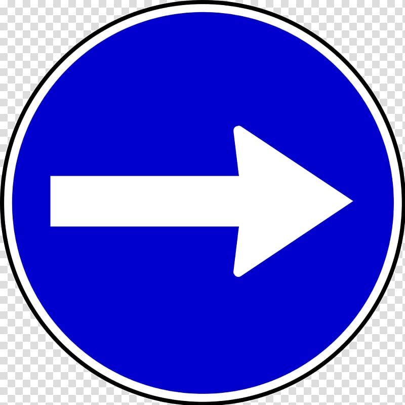 Traffic sign Road Mandatory sign, road transparent background PNG clipart
