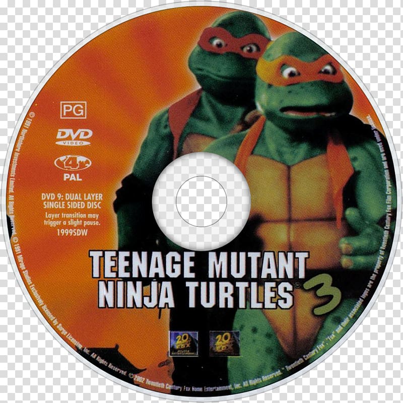 DVD Teenage Mutant Ninja Turtles, Season 3 Film Mutants in fiction, dvd transparent background PNG clipart