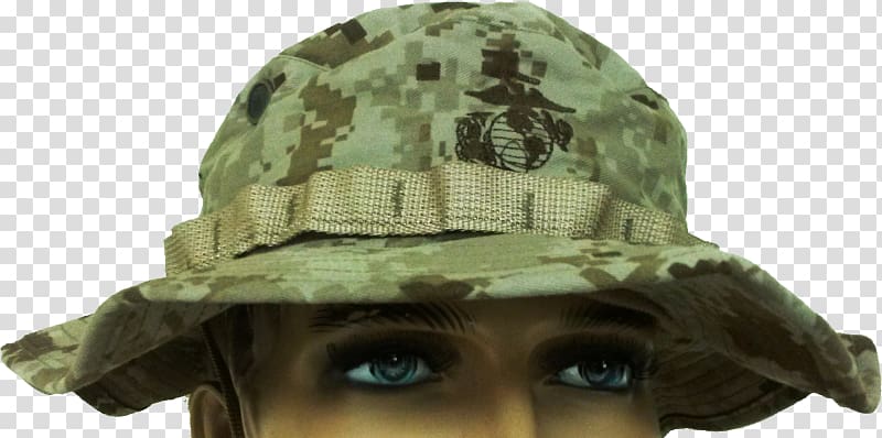 Cap Military camouflage Boonie hat, Cap transparent background PNG clipart