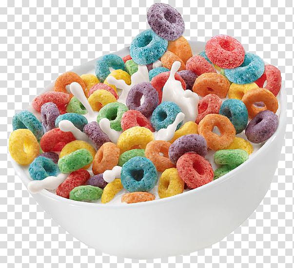 Breakfast cereal Kellogg\'s Froot Loops Cereal Flavor, breakfast transparent background PNG clipart